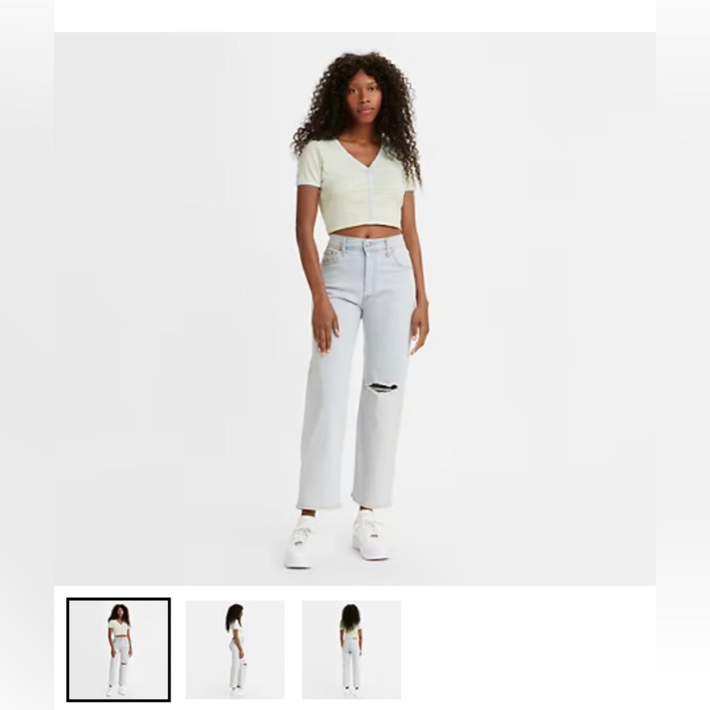 Levi’s Premium Ribcage Straight Ankle jeans